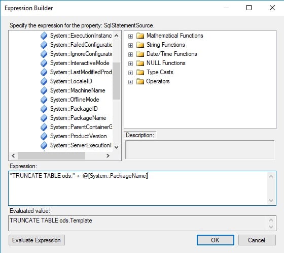Expression Builder