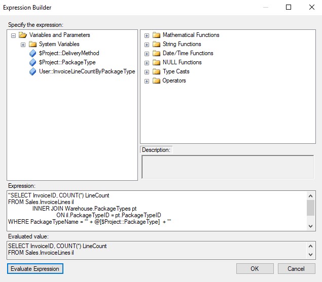Expression Builder