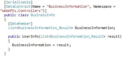 BusinessInfo-Class