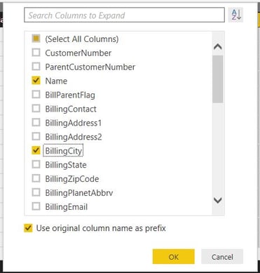 Power BI Value and Table Columns - Figure 03