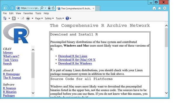 R Archive Download
