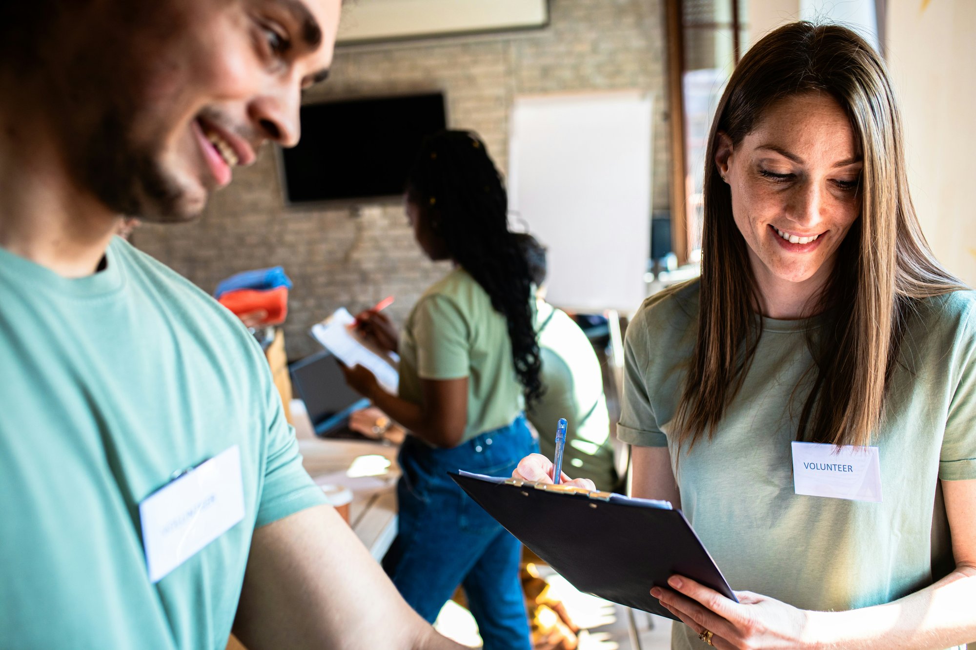 non-profit volunteers